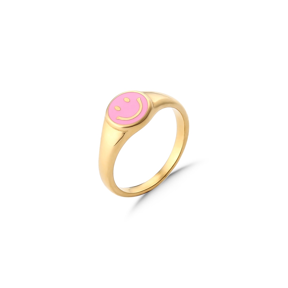 Smiley Face Rings