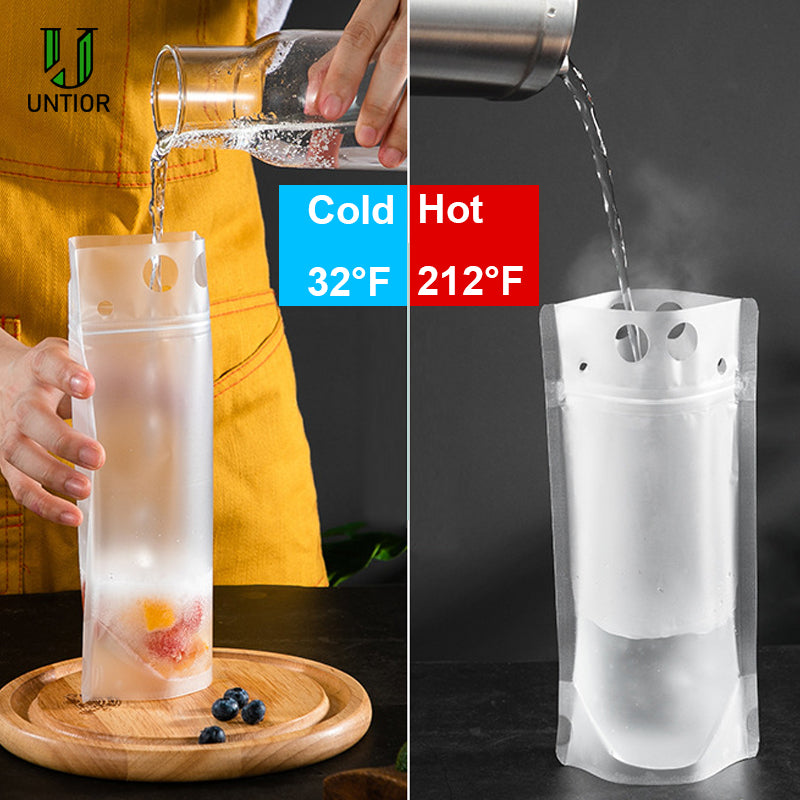 Reusable Hot/Cold Drink or Snacks Pouch