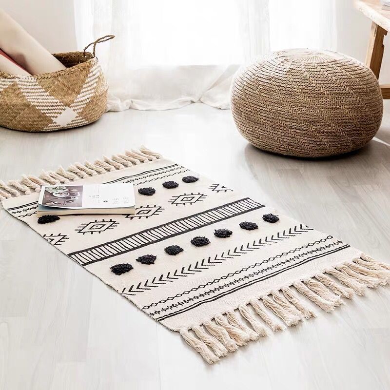 Bohemian Hand Woven Rug