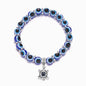 Resin Bead Evil Eye, Hamsa Hand Bracelet