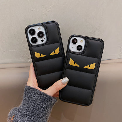 Puffy Jacket Pattern iPhone Case