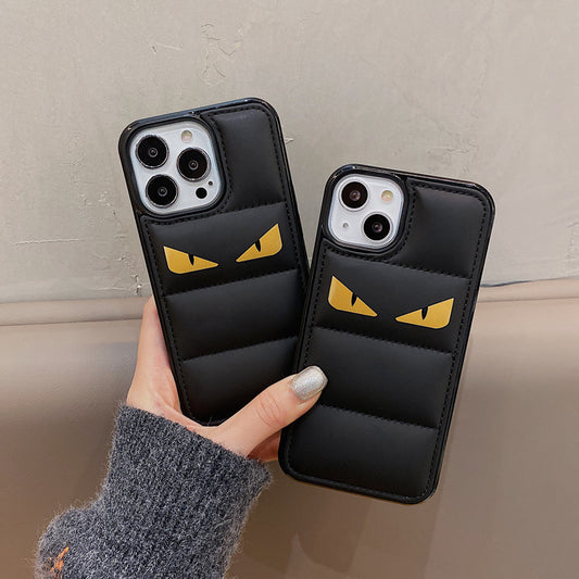 Puffy Jacket Pattern iPhone Case
