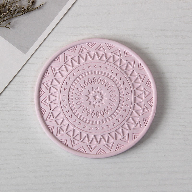 Round Heat Protection Table Mat