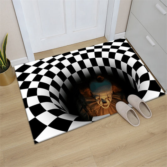 Clown Trap Floor Mat 3D Halloween