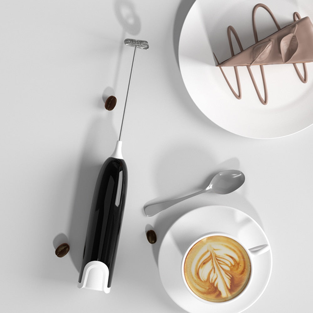 Electric Milk Frother Battery Operated