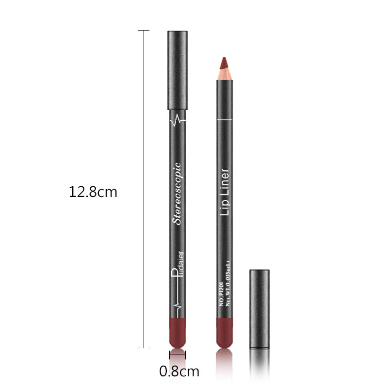 Lip Liner Pencil 12 Colors