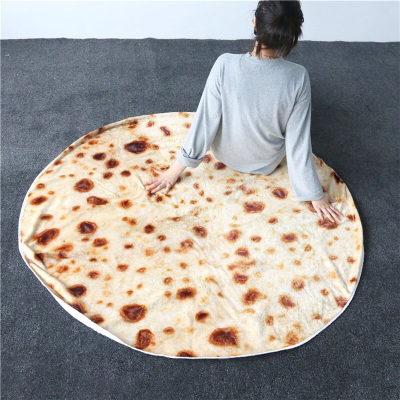 Burrito Blanket 3D Sherpa Fleece