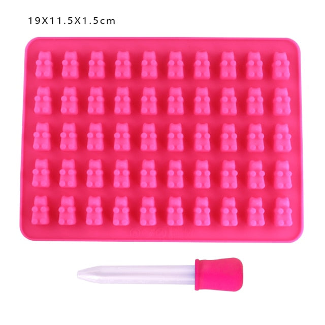 Gummy Bear Jelly Chocolate Mold