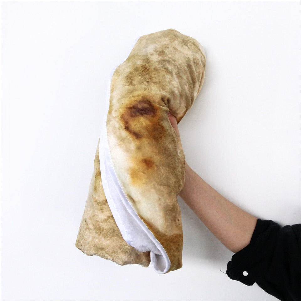 Burrito Blanket 3D Sherpa Fleece