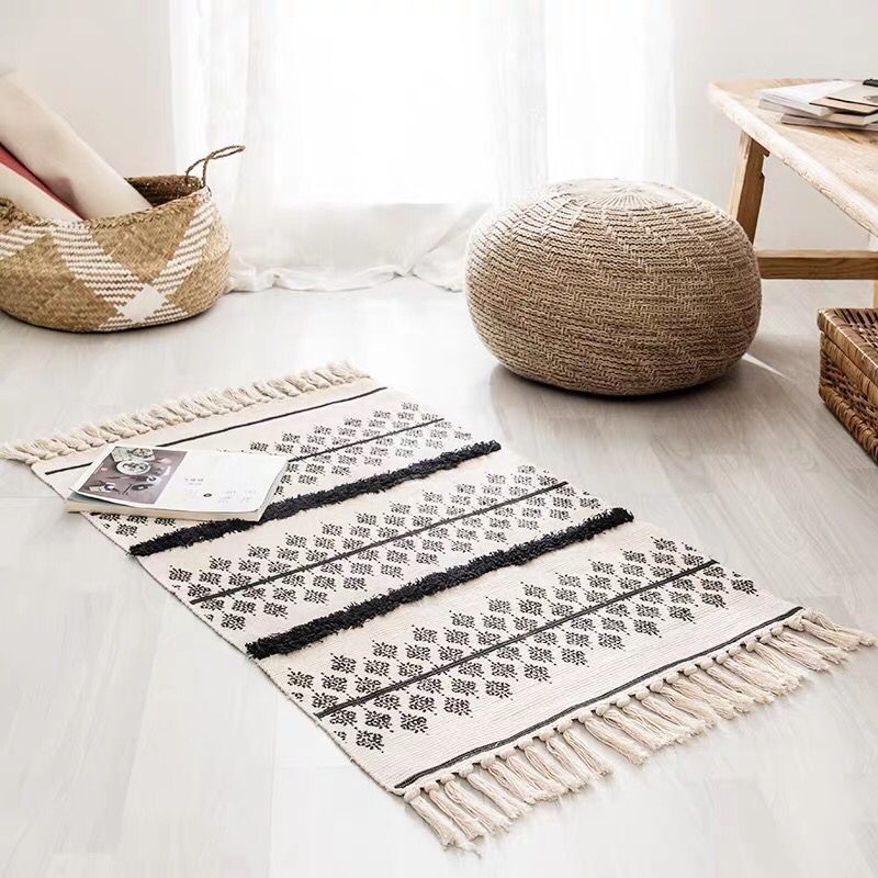 Bohemian Hand Woven Rug