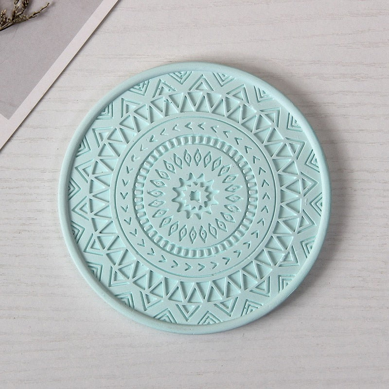 Round Heat Protection Table Mat