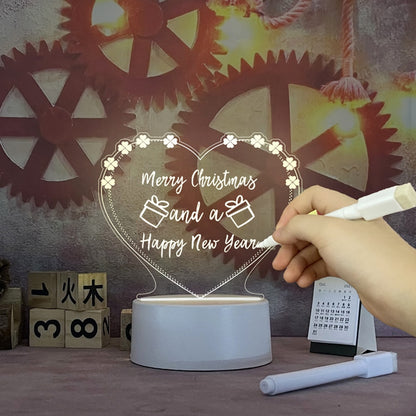 LED USB Message Board Night Light