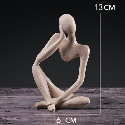 Nordic Art Thinker Statue