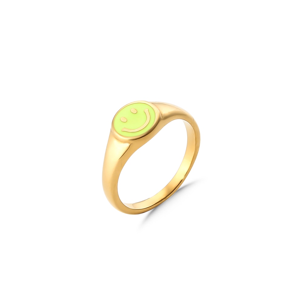 Smiley Face Rings