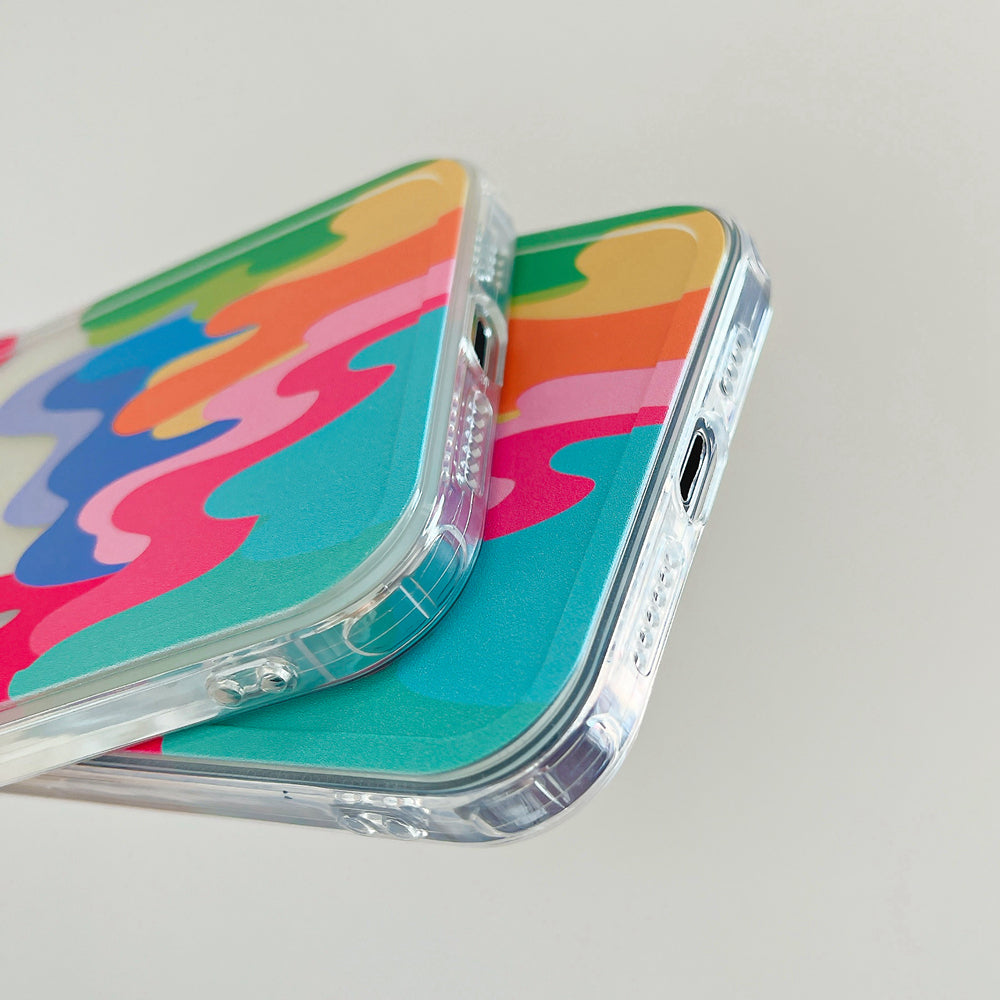 Shockproof Trippy Drip iPhone Case