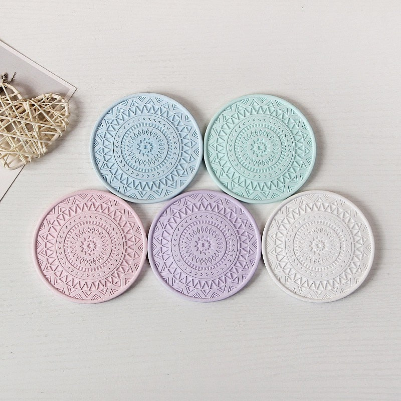 Round Heat Protection Table Mat