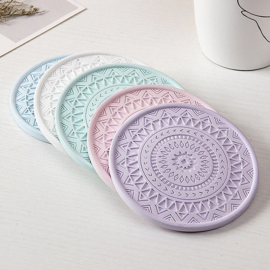 Round Heat Protection Table Mat