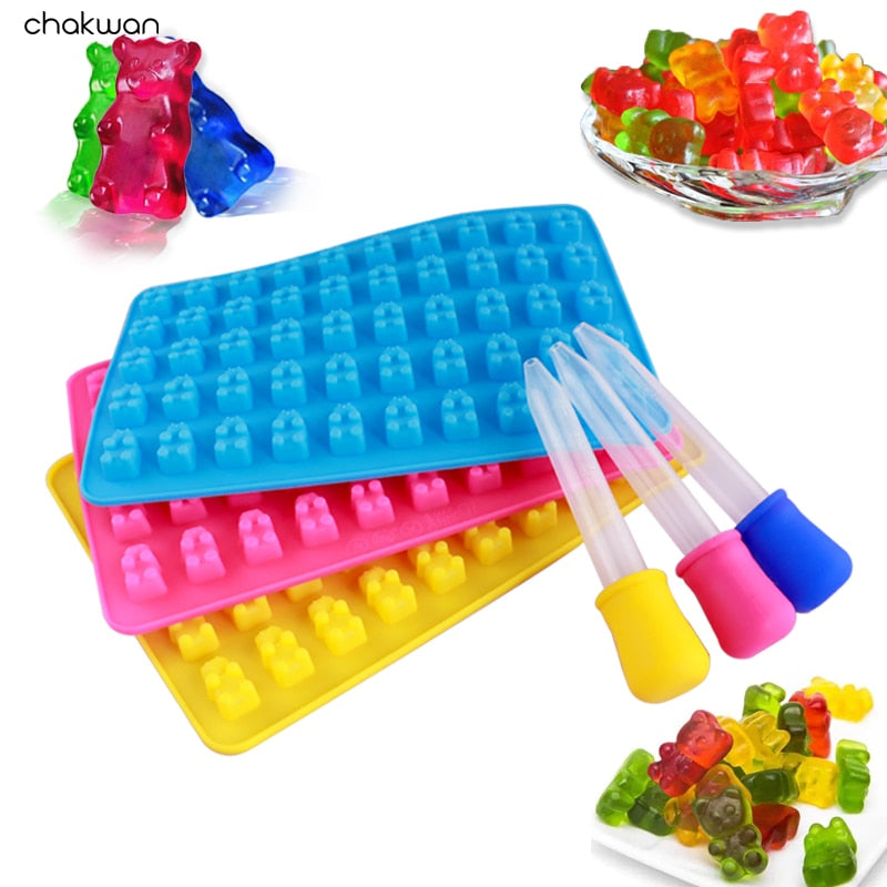 Gummy Bear Jelly Chocolate Mold