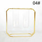 Nordic Simple Golden Glass Vase