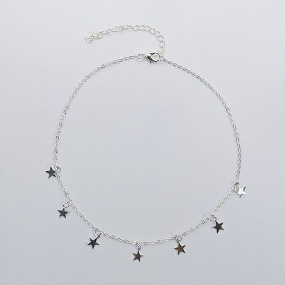 Lava drop and Star Shape Necklaces