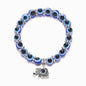 Resin Bead Evil Eye, Hamsa Hand Bracelet