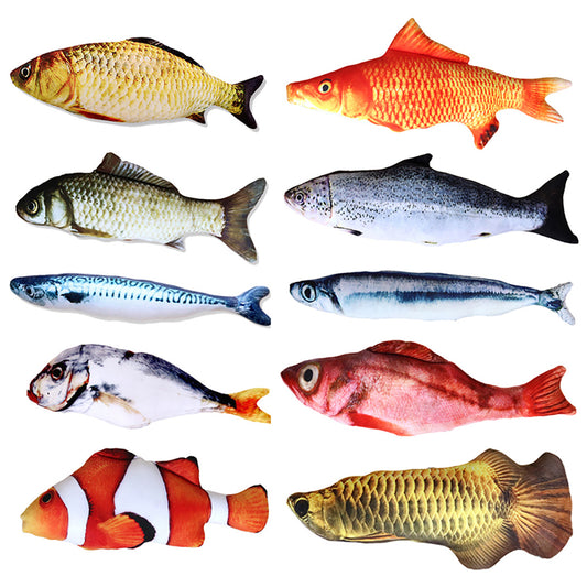 Fish Kicker Toy for Cats