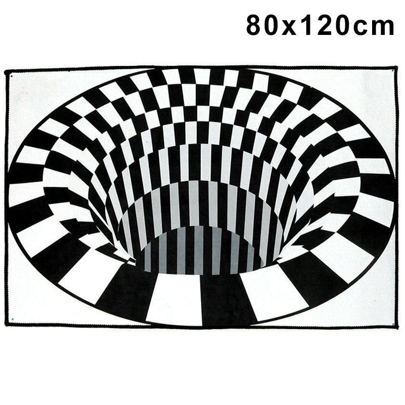 3D Optical Illusion Area Rug