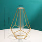 Nordic Simple Golden Glass Vase
