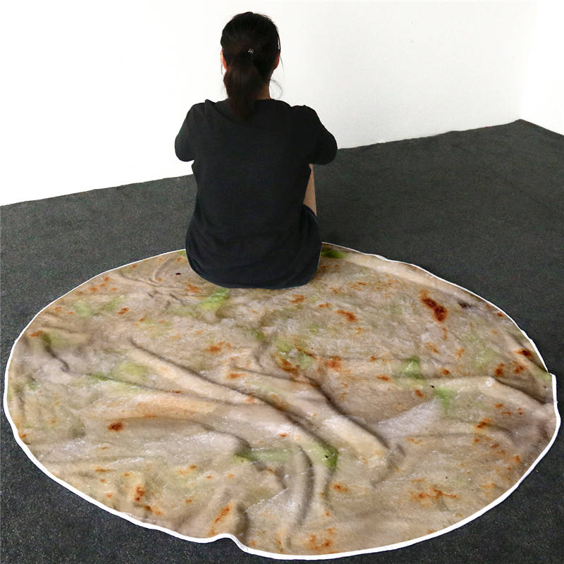 Burrito Blanket 3D Sherpa Fleece