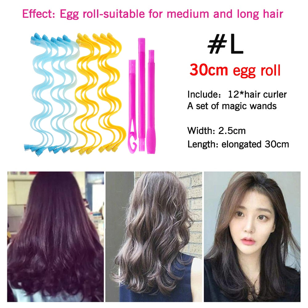 Magic Heatless Hair Curlers