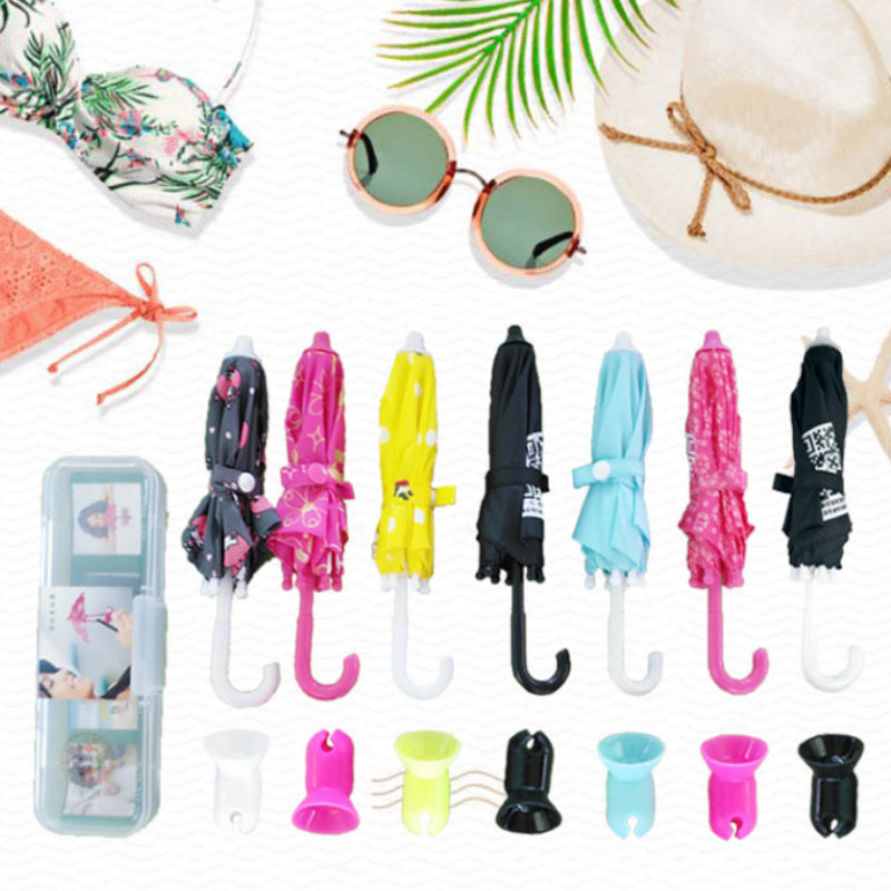 Universal Mini Umbrella Stand With Suction Cup Different Styles