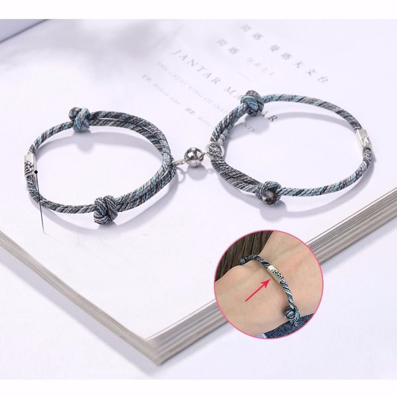 Noter 2pcs/Set Paired Bracelets Adjustable