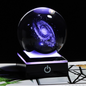 6/8cm Galaxy Miniature 3D Crystal Ball LED