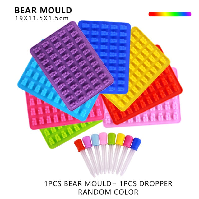 Gummy Bear Jelly Chocolate Mold