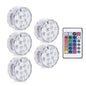10 LED Remote Controlled RGB Battery Operated Light