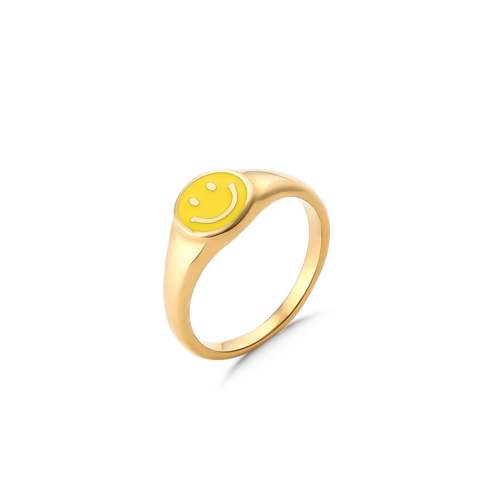 Smiley Face Rings
