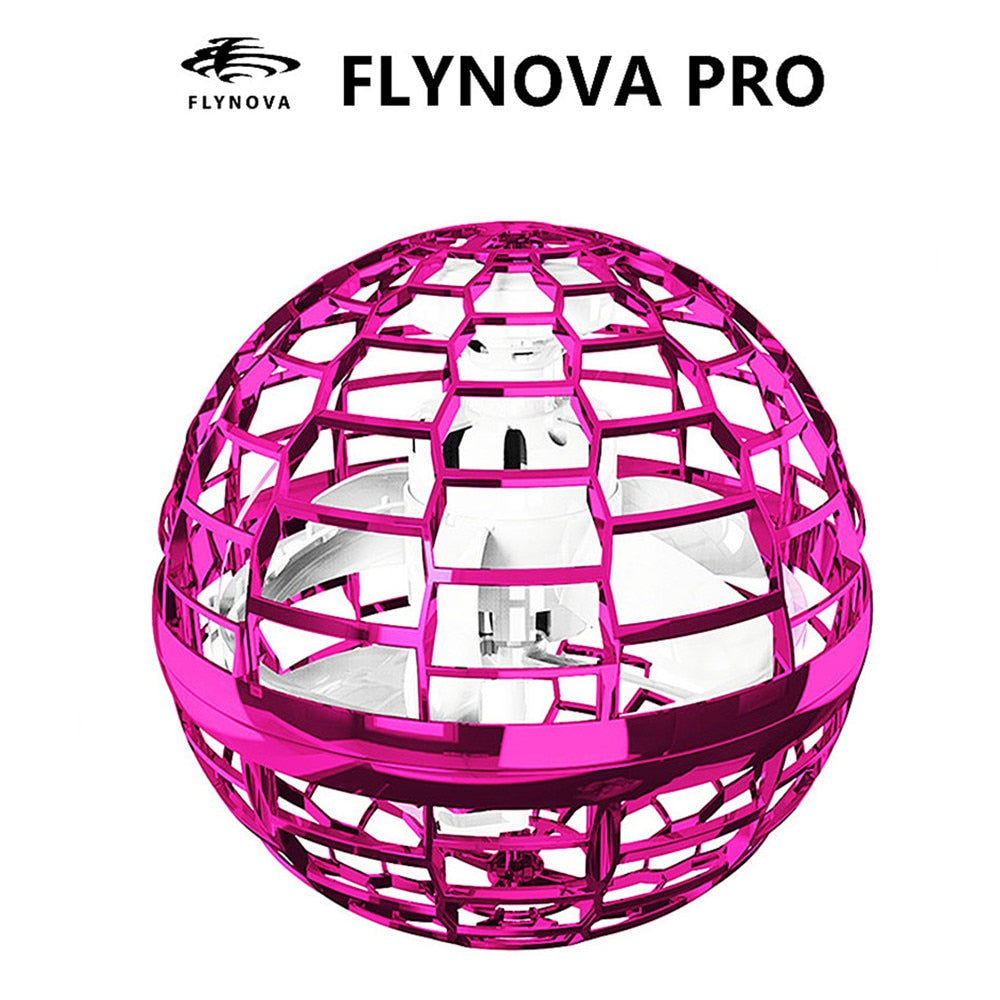 Hovering LED Swivel Ball Drone