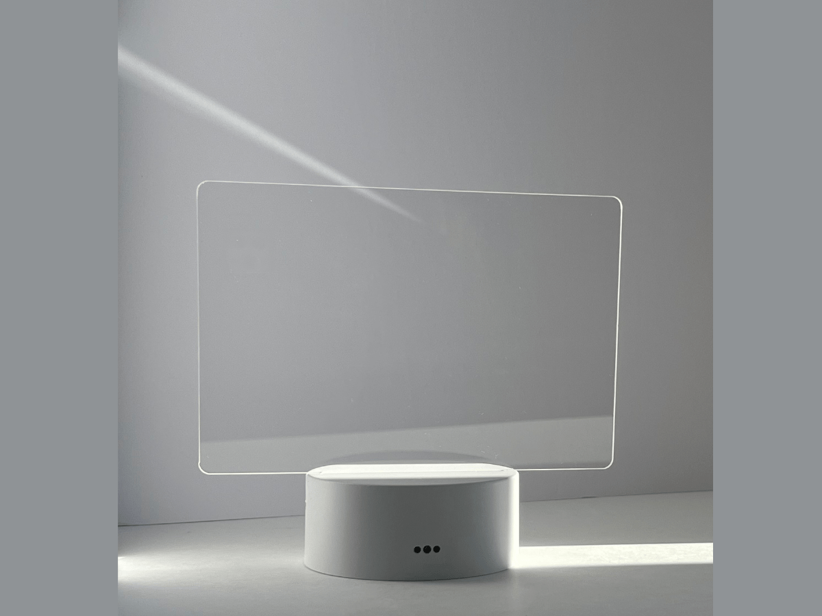 The Note Lamp™ Erasable Message Board