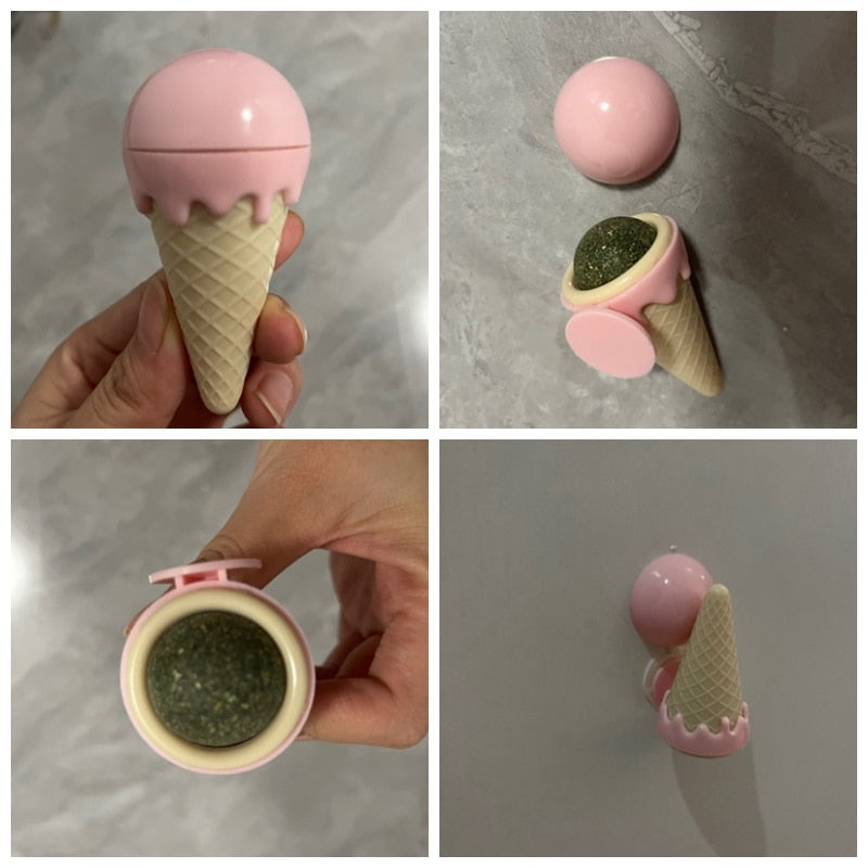 Natural Catnip Snack Ball for Cats