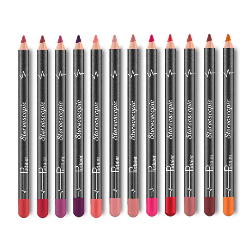 Lip Liner Pencil 12 Colors