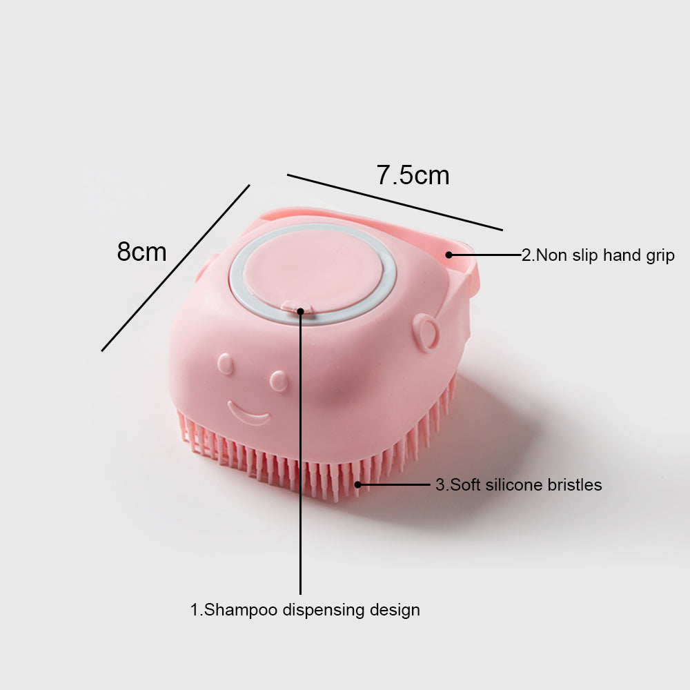Soft Silicone Animal Massage Shampoo Brush